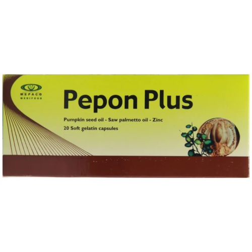 Pepon plus 20 tablet مكمل لتخفيف مشاكل البروستاتا