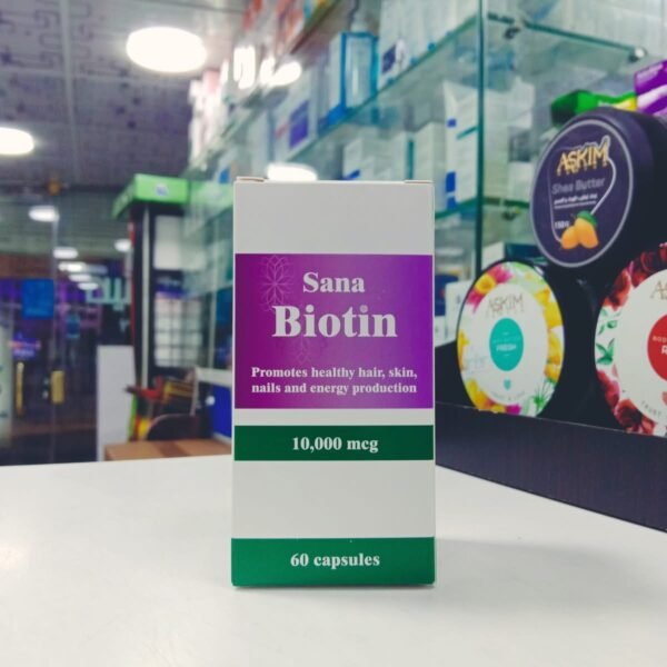 Sana Biotin 10,000mcg 60 Capsules