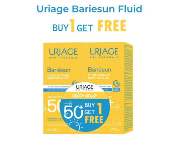 Uriage bariesun Matifying Fluid Spf50 2 pcs offer