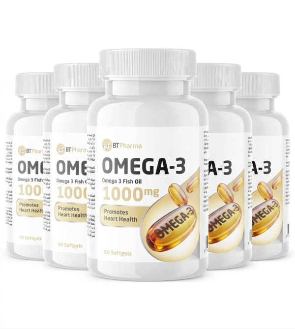 BT Pharma Omega-3 – Buy 2 Get 3 Free