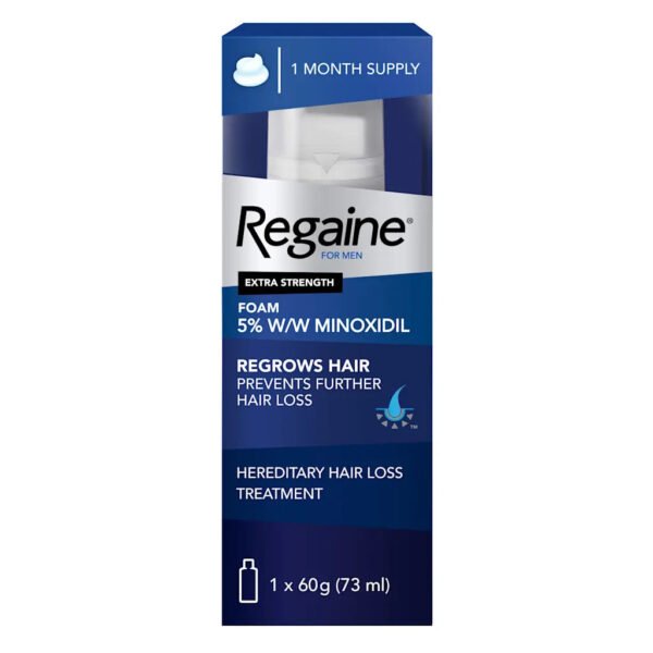 Regaine extra strength foam for men 73 ml