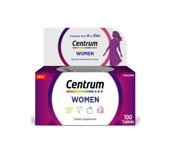 Centrum womens multivitamin 100tab
