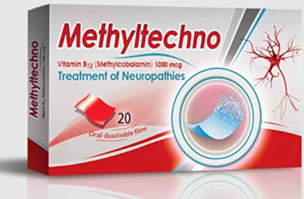 MethyTechno 1000 mcg  Methylcobalamin (Vitamin B12)
